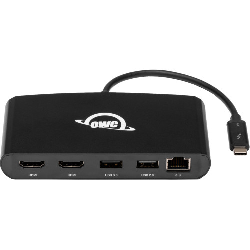 Док-станція для ноутбука OWC 5-In-1 Thunderbolt 3 mini Dock (OWCTB3MDK5P) | від бренду OWC