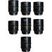 Комплект об'єктивів Vespid Kit B with EF mount (25/35/50/75/100/125mm T2.1 + Macro 90mm T2.8) in hard case (DZO-V21B7EFM) | DZOFilm