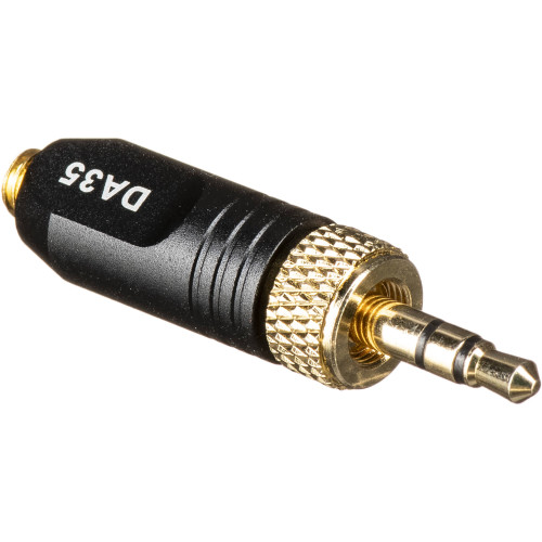 Перехідник (адаптер) Deity Microphones DA35 Microdot to Locking 3.5mm Adapter (Black) (DA35) | DEITY Microphones
