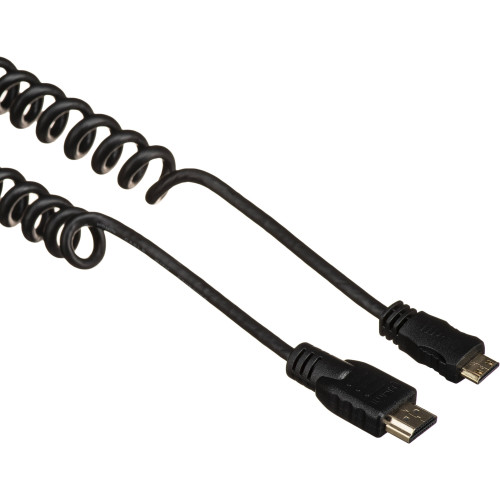 Кабель Atomos Coiled Mini-HDMI to HDMI Cable 50cm (ATOMCAB009) | Atomos