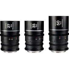 Комплект анаморфных объективов Venus Optics Laowa Nanomorph S35 Anamorphic Prime 3-Lens Bundle (Canon RF, Silver Flare)(VE273550RFS)