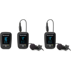 Компактная радиосистема Saramonic Blink 500 ProX B2 2-Person Digital Camera-Mount Wireless Omni Lavalier Microphone System (Black, 2.4 GHz) (BLINK 500 PROX B2)