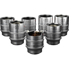 Об'єктив DZOFilm Vespid Retro 7-Lens Kit (16,25,35,50,75,100,125mm) with Hard Case (DZO-VR21B7PLS)