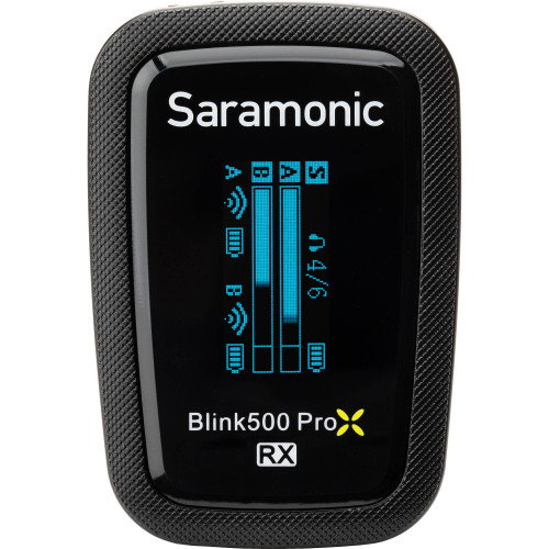 Цифровий приймач Saramonic Blink 500 Pro RX Dual-Channel Camera-Mount Digital Wireless Receiver (2.4 GHz) (BLINK 500 ProX RX) | Saramonic