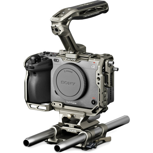 Клітка Tilta Camera Cage Basic Kit v2 for Sony FX3 & FX30 (Titanium Gray) (TA-T16-A-TG) | від бренду Tilta