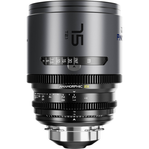Комплект об'єктивів DZOFilm PAVO 2x Anamorphic 28/40/75mm T2.1 3-Lens Set (Blue Coating, PL/EF Mount) (DZO-PAA3PLMB) | DZOFilm