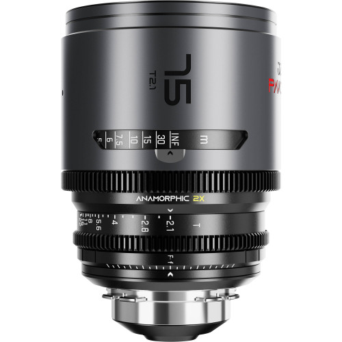 Комплект об'єктивів DZOFilm PAVO 2x Anamorphic 28/40/75mm T2.1 3-Lens Set (Neutral Coating, PL/EF Mount, Feet) (DZO-PAA3PLМN) | DZOFilm