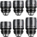 Комплект об'єктивів DZOFilm PAVO 2x Anamorphic 6-Lens Set (Neutral Coating, PL/EF Mount) (DZO-PA6PLMN) | DZOFilm