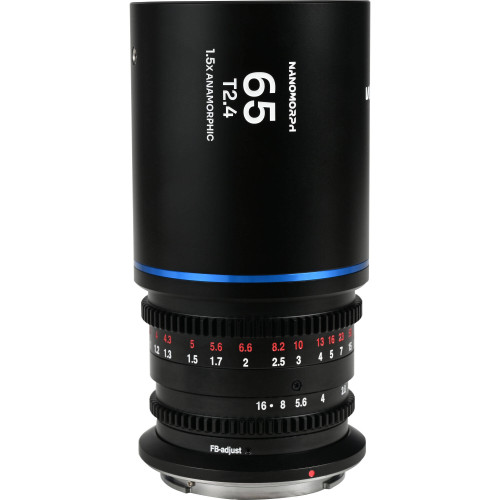 Анаморфний об'єктив Venus Optics Laowa Nanomorph 65mm T2.4 1.5x S35 Anamorphic Lens (Nikon Z, Blue Flare) (VE6524NZB) | LAOWA