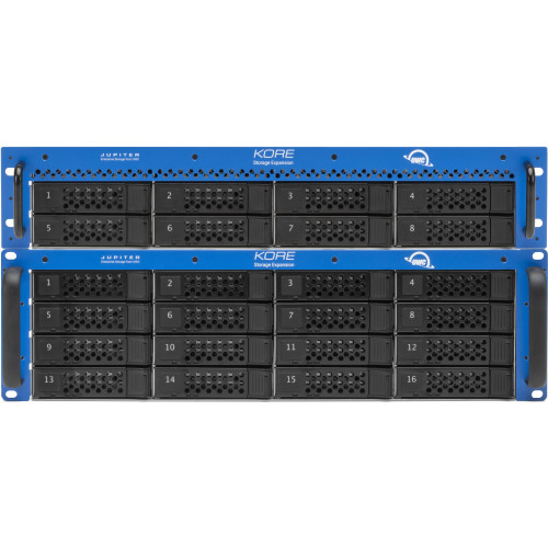 Мережевий накопичувач OWC Jupiter Kore 256TB 16-Bay NAS Expansion Unit (16 x 16TB HDDs) (JKORE3UT256TB) | OWC