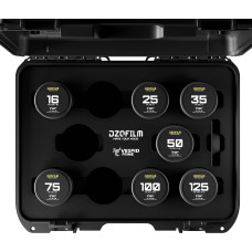 Комплект об'єктивів DZOFilm Vespid Prime 7-lens Kit PL/EF mount (16mm T2.8+25/35/50/75/100/125mm T2.1) in hard case (DZO-VP7V2PL)