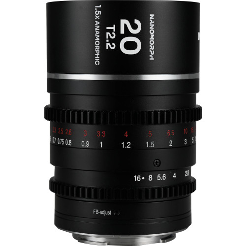 Анаморфный объектив Venus Optics Laowa Nanomorph 20mm T2.2 1.5x MFT Anamorphic Lens (Micro Four Thirds, Silver Flare)(VE2022MFTS) | LAOWA