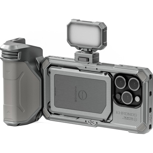 Комплект Tilta Khronos Basic Kit for iPhone 15 Pro (Titanium White) (TK-IP15-PB-TW) | Tilta