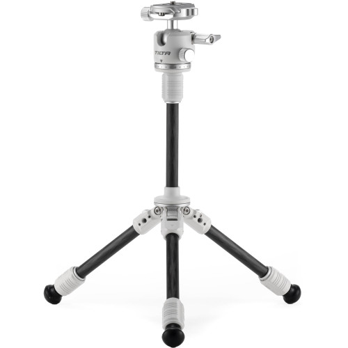 Штатив (комплект) Tilta Tabletop Ball Head with 1-Stage Carbon Fiber Tripod Legs (3KG) Extendable Edition - Snow White (TT-BT03E-FB-SW) | Tilta