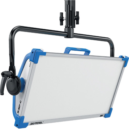 Студійне освітлення ARRI SkyPanel S60-C LED Softlight with Manual Yoke (Blue/Silver, Edison) (L0.0007063) | від бренду ARRI