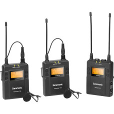 Компактная радиосистема Saramonic UwMic9 2-Person Camera-Mount Wireless Omni Lavalier Microphone System (514 to 596 MHz) (UWMIC9 RX+TX)