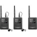 Компактна радіосистема Saramonic SR-WM2100 2-Person Camera-Mount Digital Wireless Omni Lavalier Microphone System for Cameras and Smartphones (2.4 GHz) (SR-WM2100) | Saramonic