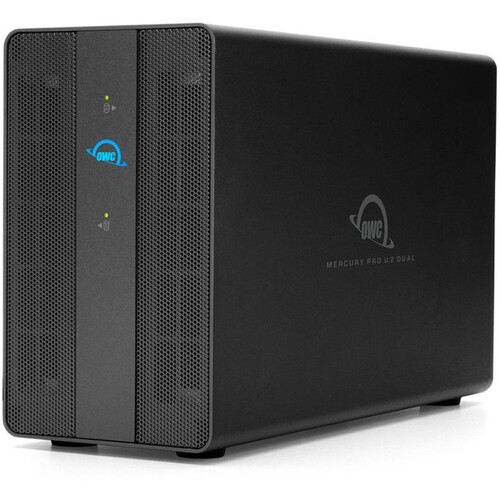 Корпус для SSD диску OWC Mercury Pro U.2 Dual 0GB 3.5-inch Dual NVMe U.2 TB3 Enclosure (OWCTB3MPDU000J) | OWC