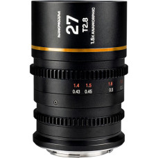 Анаморфный объектив Venus Optics Laowa Nanomorph 35mm T2.4 1.5x S35 Anamorphic Lens (FUJIFILM X, Amber Flare)(VE2728FXA)