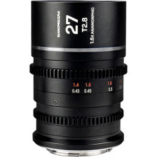 Анаморфный объектив Venus Optics Laowa Nanomorph 27mm T2.8 1.5x S35 Anamorphic Lens (Nikon Z, Silver Flare)(VE2728NZS)
