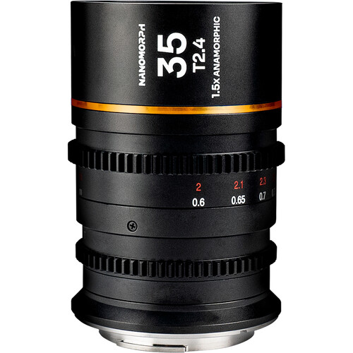 Анаморфний об'єктив Venus Optics Laowa Nanomorph 35mm T2.4 1.5x S35 Anamorphic Lens (DJI DL, Amber Flare) (VE3524DLA) | LAOWA