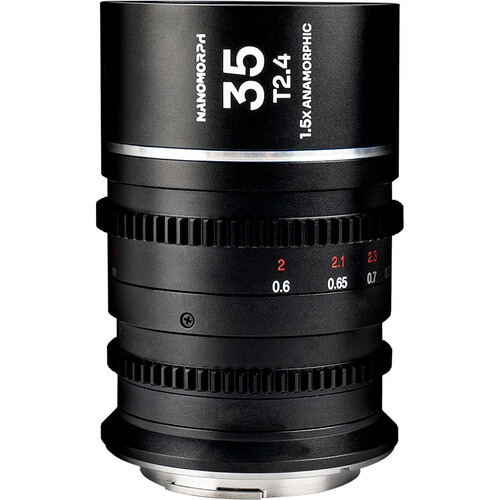 Анаморфний об'єктив Venus Optics Laowa Nanomorph 35mm T2.4 1.5x S35 Anamorphic Lens (Nikon Z, Silver Flare) (VE3524NZS) | LAOWA