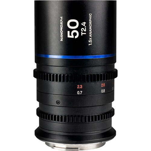 Анаморфний об'єктив Venus Optics Laowa Nanomorph 50mm T2.4 1.5x S35 Anamorphic Lens (DJI DL, Blue Flare) (VE5024DLB) | LAOWA