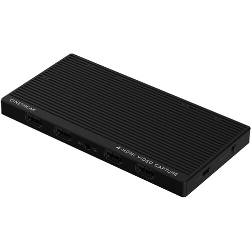Пристрій відеозахоплення CineTreak CT-4 4K 4-Channel HDMI to USB Capture Device (CT-4) | CineTreak