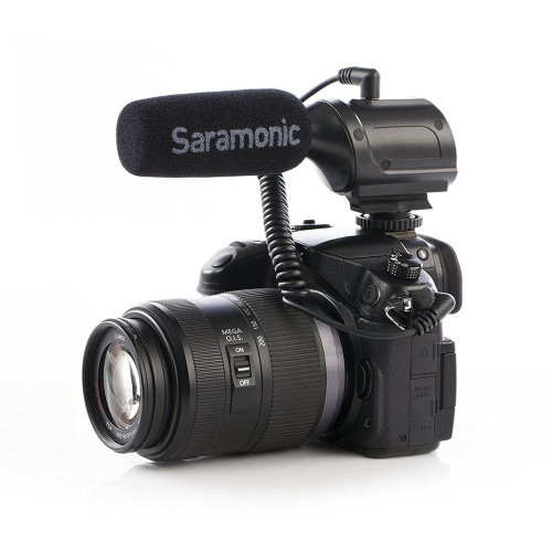 Накамерный микрофон Saramonic SR-PMIC1 Supercardioid Unidirectional Condenser Microphone (SR-PMIC1) | Saramonic