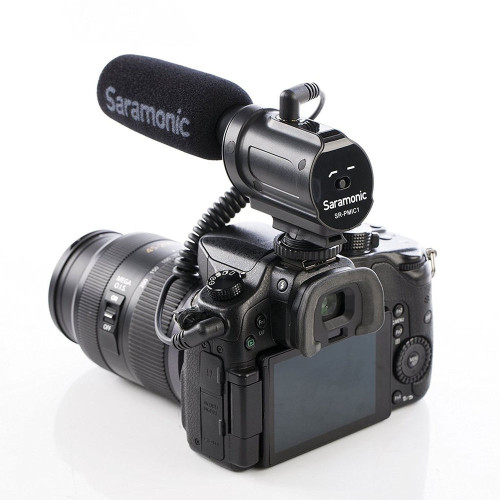 Накамерный микрофон Saramonic SR-PMIC1 Supercardioid Unidirectional Condenser Microphone (SR-PMIC1) | Saramonic