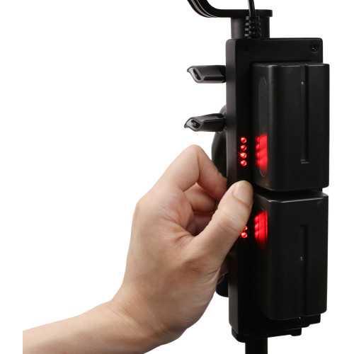 Батарейна площадка Nanlite Forza 60 Battery Grip (NP-F750) (BH-FZ60) | Nanlite