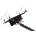 Кріплення Nanlite PavoTube Double Bank T12 LED Tube Gooseneck Mount with 5/8' Receiver (HD-T12-2-BHG) | Nanlite