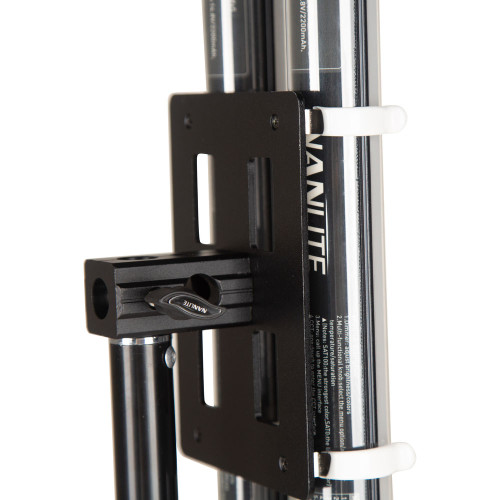 Кріплення Nanlite PavoTube Double Bank T12 LED Tube Gooseneck Mount with 5/8' Receiver (HD-T12-2-BHG) | Nanlite