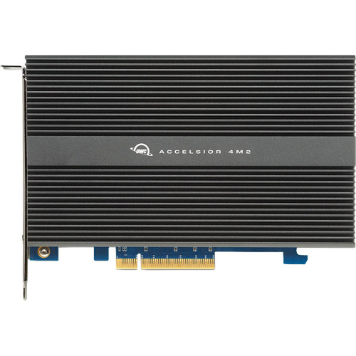 Внутрішній PCIe накопичувач OWC 2TB Accelsior 4M2 PCIe M.2 NVMe SSD (OWCSSDACL4M202T) | OWC