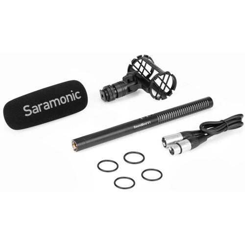 Мікрофон Saramonic SoundBird V1 Shotgun Microphone (Battery, Phantom) (Soundbird V1) | Saramonic
