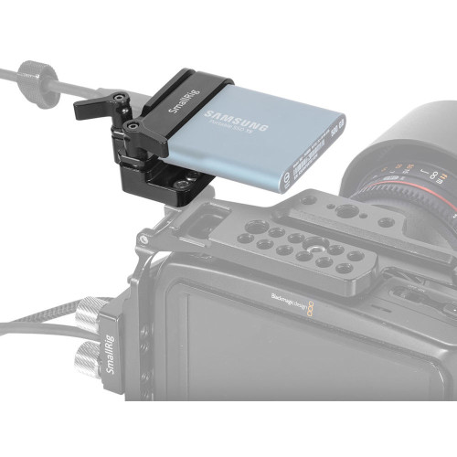 Кріплення для твердотільних накопичувачів SmallRig Samsung T5 SSD Mount for BMPCC 6K/4K & Z CAM E2 Cages (2245) |