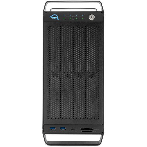 Зовнішній накопичувач OWC ThunderBay Flex 8 32TB 8-Bay Thunderbolt 3 RAID Array (1 x 4TB U.2 SSD, 7 x 4TB HDDs) (OWCTB3F81N032) | OWC