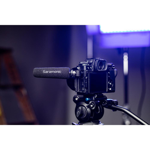 Мікрофон Saramonic SmartMic5 Mini Shotgun Microphone for DSLR and Mirrorless Cameras (SmartMic5) | Saramonic