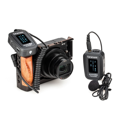 Компактна радіосистема Saramonic Blink 500 Pro B1 Digital Camera-Mount Wireless Omni Lavalier Microphone System (2.4 GHz, Black) (BLINK 500 PRO B1) | Saramonic