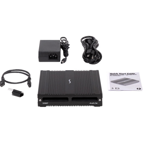Кардридер Sonnet SF3 Series 2-Bay AJA PAK Media Pro Card Reader (Thunderbolt 3) (SF3-2AJAPK) | Sonnet