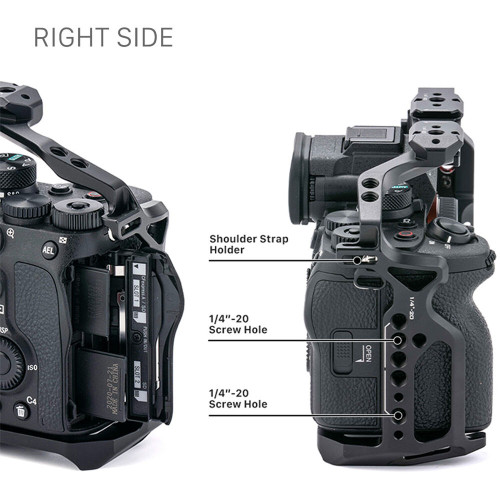 Комплект Tilta Pro Camera Cage Kit for Sony a7 IV (Black) (TA-T30-B-B) | Tilta