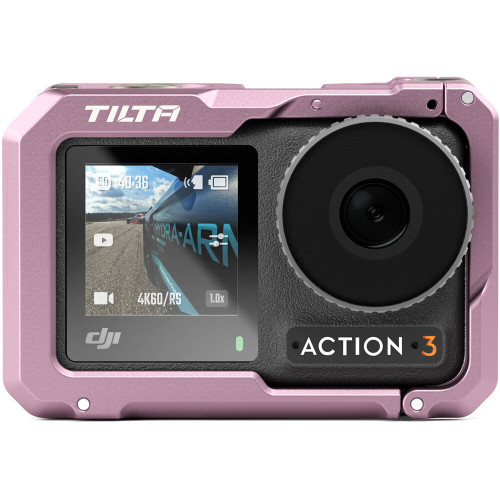 Клітка Tilta Basic Camera Cage Kit for DJI Osmo Action 3 (Pink) (TA-T40-A-P) | Tilta