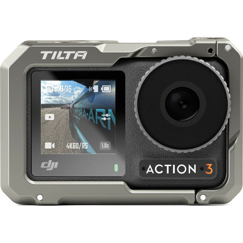 Клітка Tilta Basic Camera Cage Kit for DJI Osmo Action 3 (Titanium Gray) (TA-T40-A-TG) | Tilta