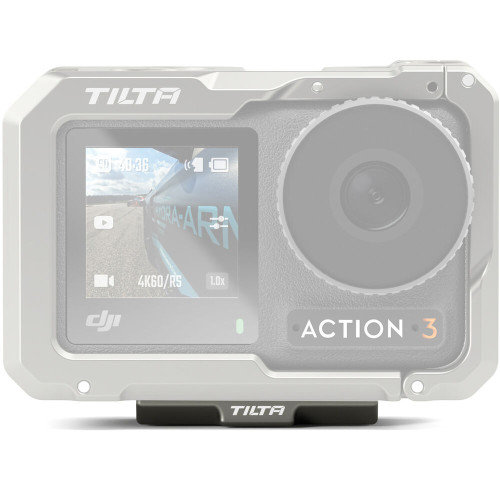 Платформа Tilta Magnetic 1/4'-20 Mounting Baseplate for DJI Osmo Action Series (Titanium Gray) (TA-T40-MBP-TG) | Tilta