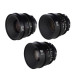 Комплект анаморфних об'єктивів Venus Optics Laowa Nanomorph S35 Anamorphic Prime 3-Lens Bundle (ARRI PL & Canon EF, Silver Flare)(VE273550PLEFS) | LAOWA