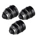 Комплект анаморфних об'єктивів Venus Optics Laowa Nanomorph S35 Anamorphic Prime 3-Lens Bundle (ARRI PL & Canon EF, Silver Flare)(VE273550PLEFS) | LAOWA