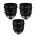 Комплект анаморфних об'єктивів Venus Optics Laowa Nanomorph S35 Anamorphic Prime 3-Lens Bundle (ARRI PL & Canon EF, Silver Flare)(VE273550PLEFS) | LAOWA