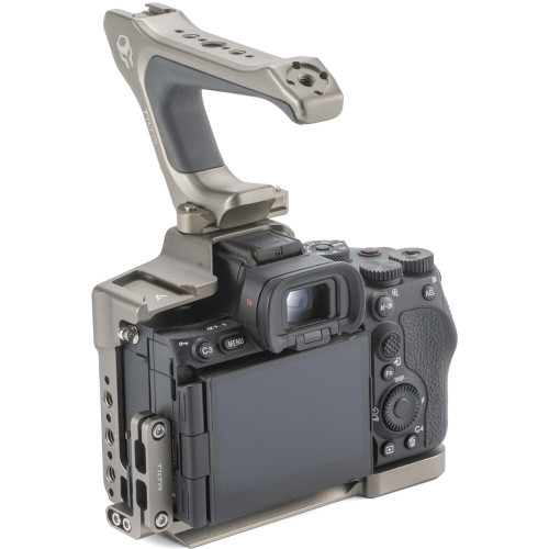 Клітка Tilta Half Cage Lightweight Kit for Sony a7R V (Titanium Gray) (TA-T46-A-TG) | Tilta