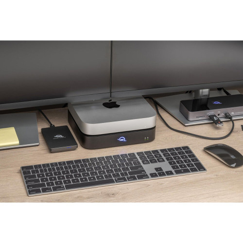 Зовнішній накопичувач - док станція OWC 16TB miniStack STX & Thunderbolt Hub Xpansion (16TB HDD) (OWCT4MS9H16N00) | OWC