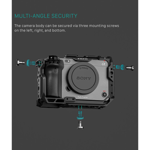 Комплект Tilta Camera Cage Lightweight Kit v2 for Sony FX3 & FX30 (Black) (TA-T16-B-B) | Tilta